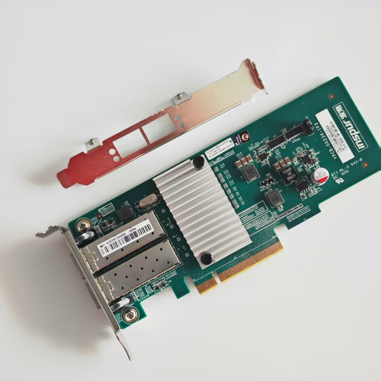 10Gb Sfp+ Pcie Network Card Dual Port - NIC de placa de rede PCI-E
