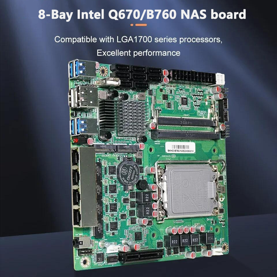 Lga 1700 Ddr5 Itx Motherboard - Placa-Mãe Mini ITX Topton Q670 B760