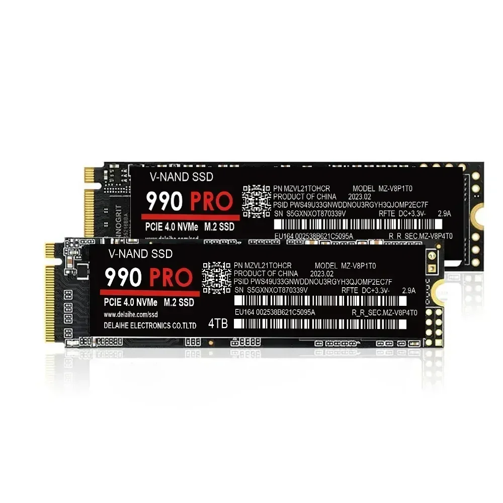 M.2 Nvme 4Tb Pcie 4.0 Ssd - SSD Interno de Alta Velocidade 990