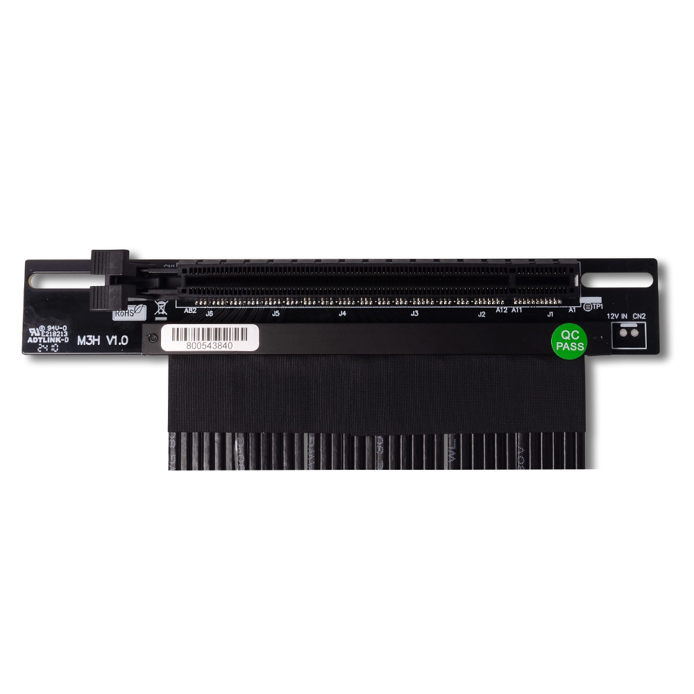 Riser prata pcie 4.0 x16 para  - Pcie 4.0 X16 Riser Cable 90 Degree avaliação e preço