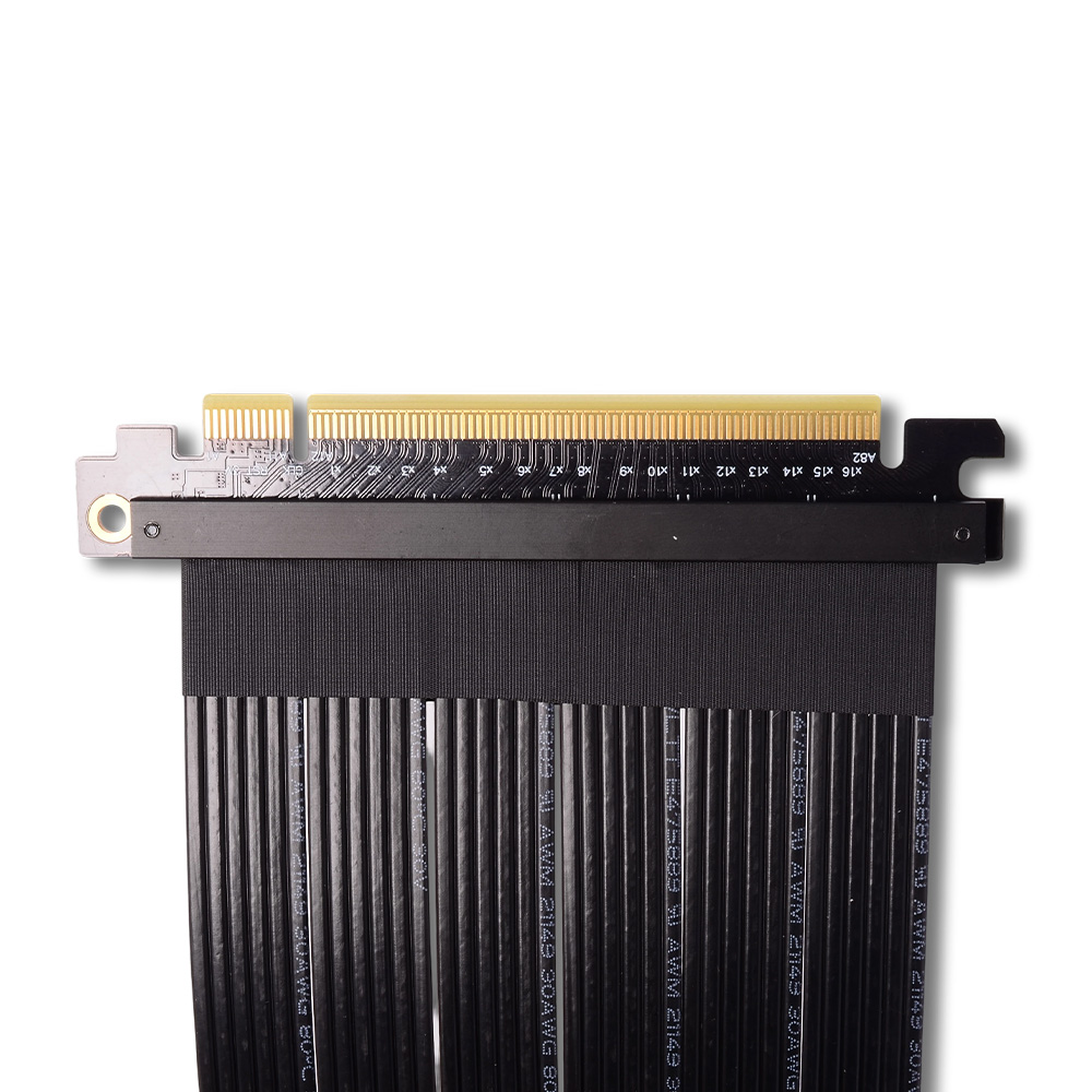 Riser prata pcie 4.0 x16 para  - Pcie 4.0 X16 Riser Cable 90 Degree avaliação e preço