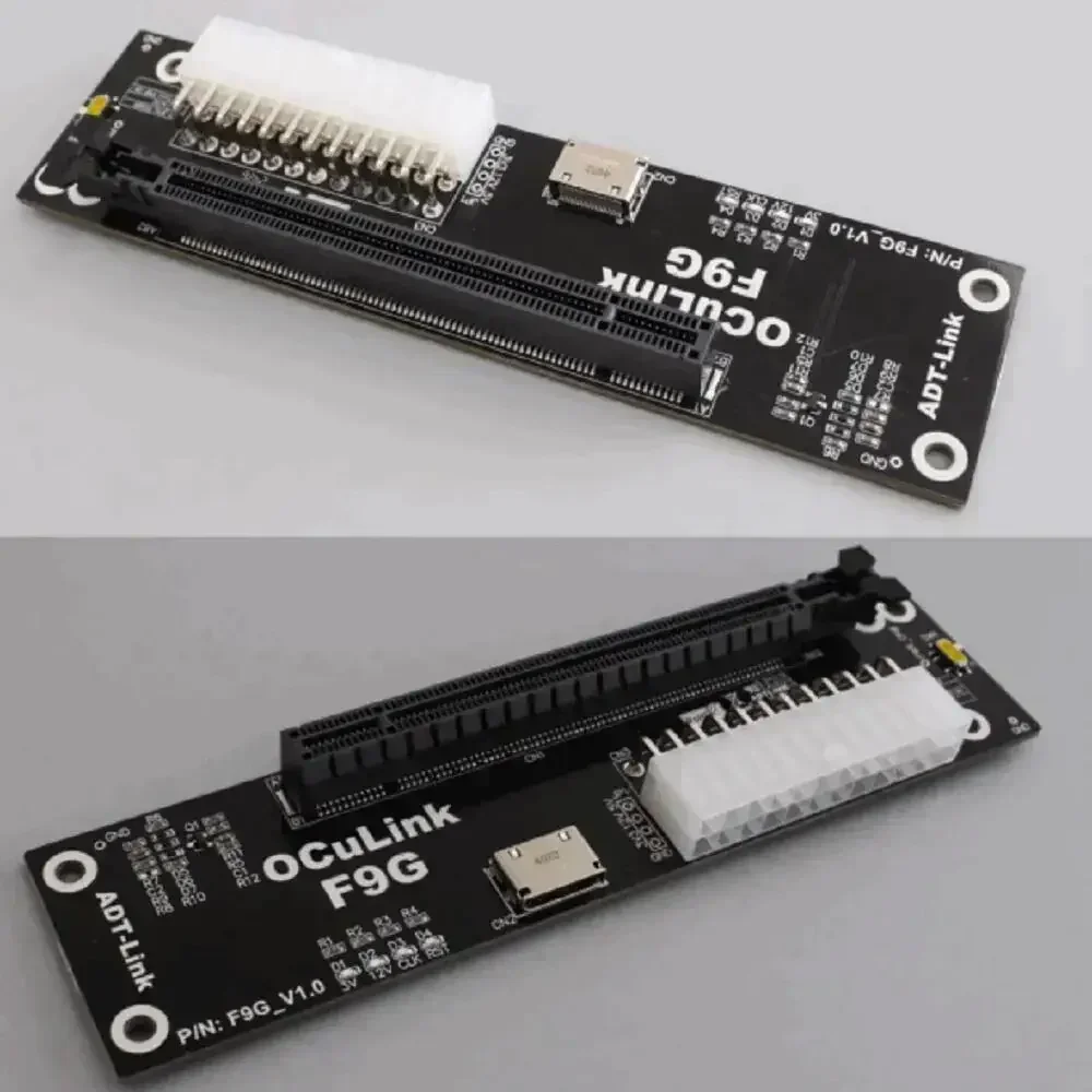 Adaptador EGPU F9G 64Gbps OcuL - External Gpu Dock Pcie 4.0 Oculink avaliação e preço
