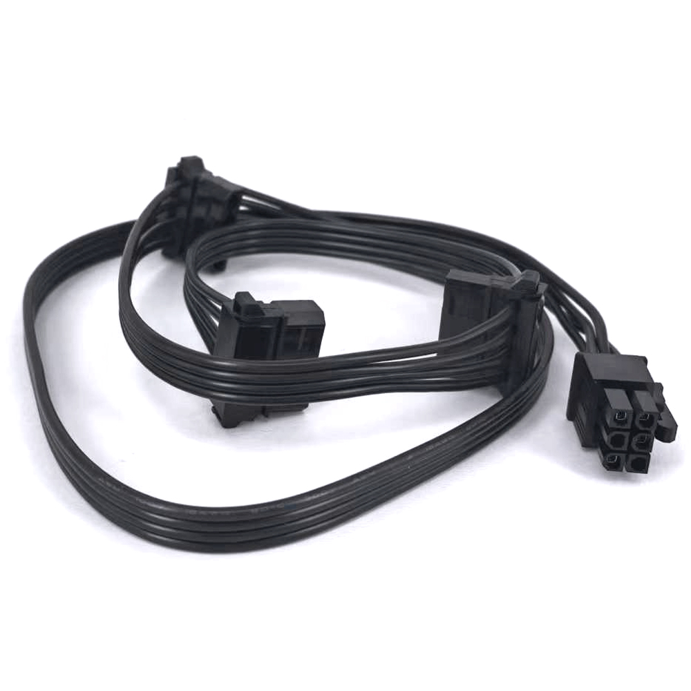 6pin pcie para 3 * sata molex  - Sfx Power Supply 850W Gold avaliação e preço