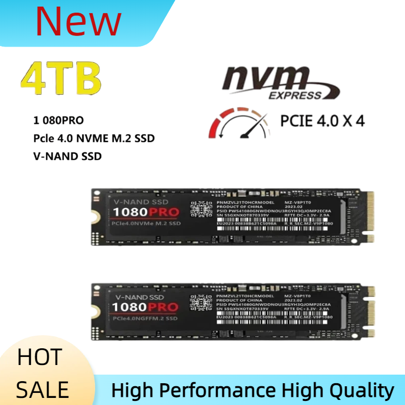 Novo SSD Original 1080Pro 512G - M.2 Nvme 4Tb Pcie 4.0 Ssd avaliação e preço