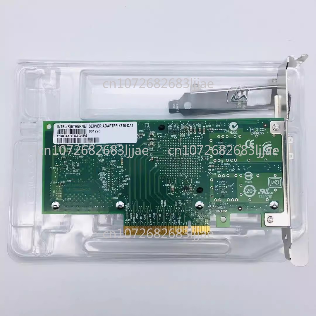 Placa de Rede Intel X520-DA1 1 - 10Gb Sfp+ Pcie Network Card Dual Port avaliação e preço