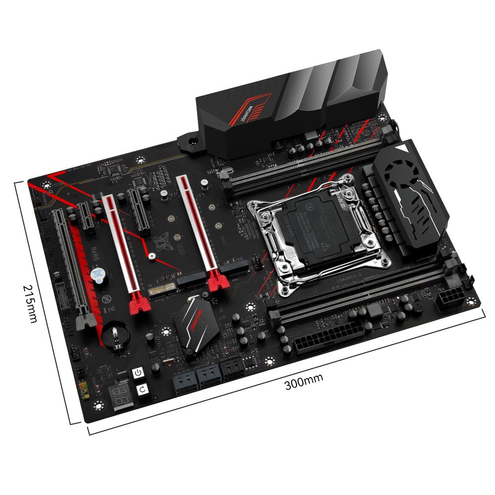 Combo de Placa-Mãe MACHINIST X - X99 Dual Cpu Motherboard Combo avaliação e preço