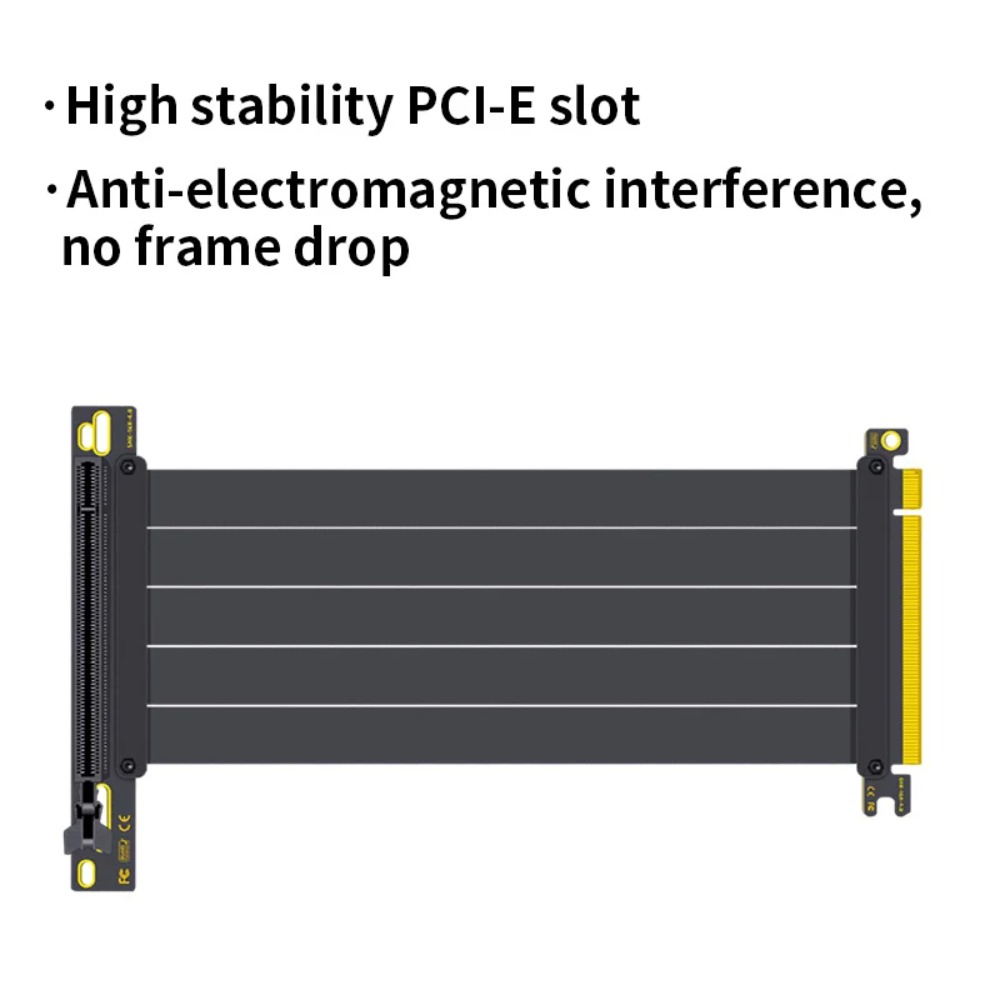 Cabo Riser PCI-E 4.0/3.0 X16 p - Pcie 4.0 X16 Riser Cable 90 Degree avaliação e preço