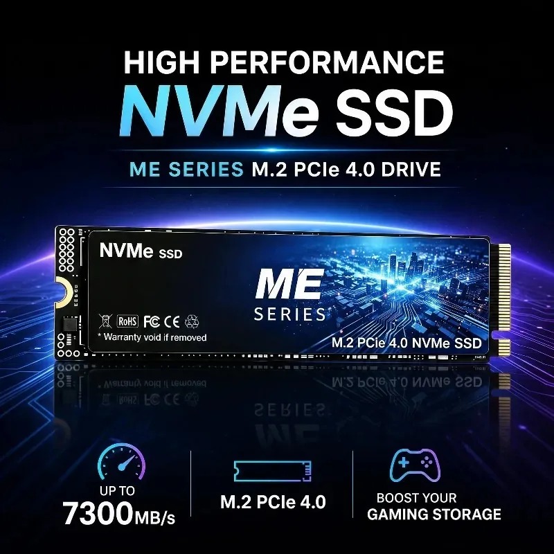 SSD Interno ME 500GB-4TB M.2 N - M.2 Nvme 4Tb Pcie 4.0 Ssd avaliação e preço