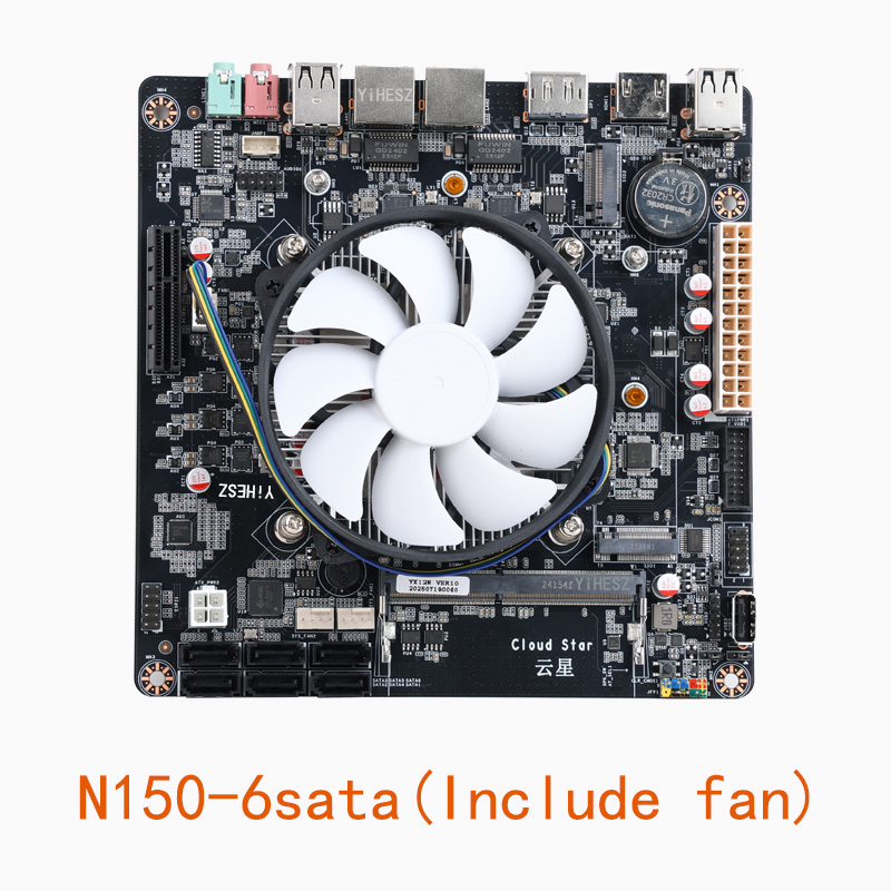 Placa-Mãe N100/N150 NAS DDR4 6 - Nas Motherboard N100 6 Sata avaliação e preço