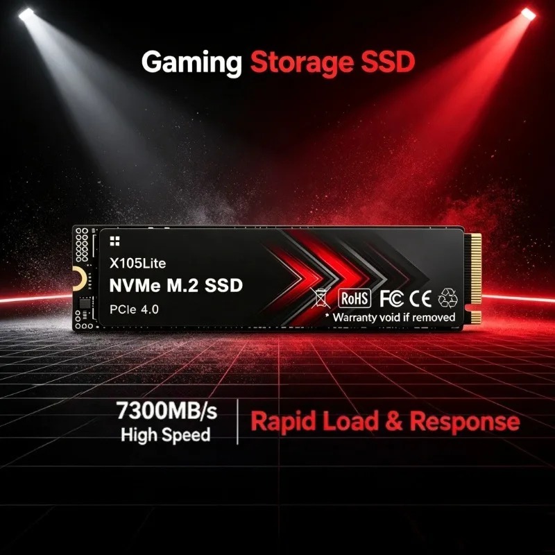 X105Lite SSD NVMe M.2 PCIe 4.0 - M.2 Nvme 4Tb Pcie 4.0 Ssd avaliação e preço