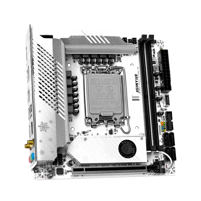 Placa-Mãe JGINYUE B760i LGA 17 - Lga 1700 Ddr5 Itx Motherboard avaliação e preço