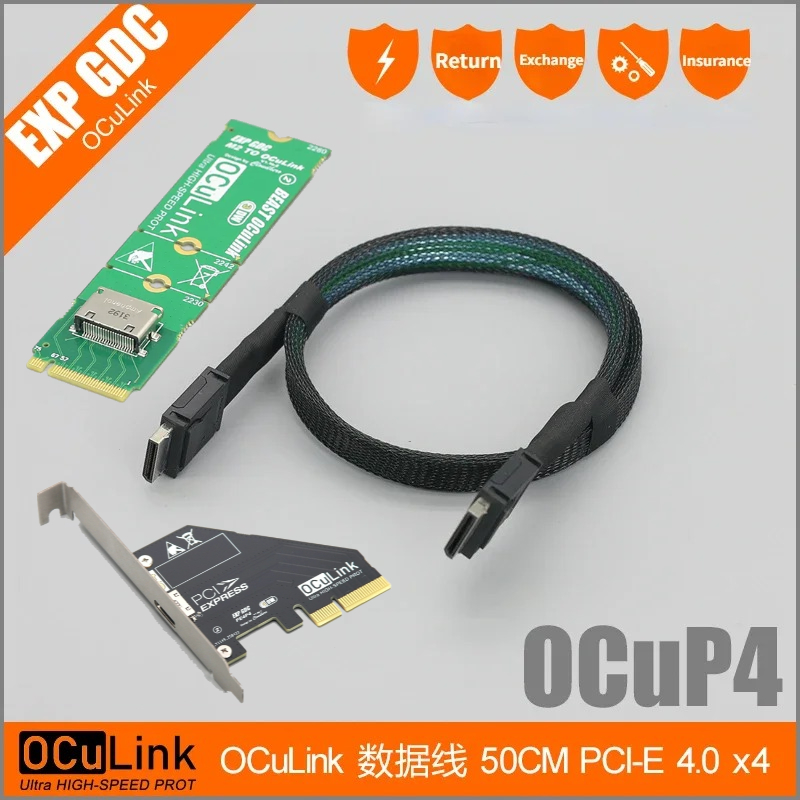 TH3P4 OCuP4 OCuLink Thunderbol - External Gpu Dock Pcie 4.0 Oculink avaliação e preço