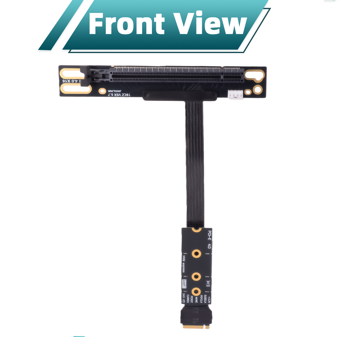M.2 nvme para pcie x16 90 grau - Pcie 4.0 X16 Riser Cable 90 Degree avaliação e preço