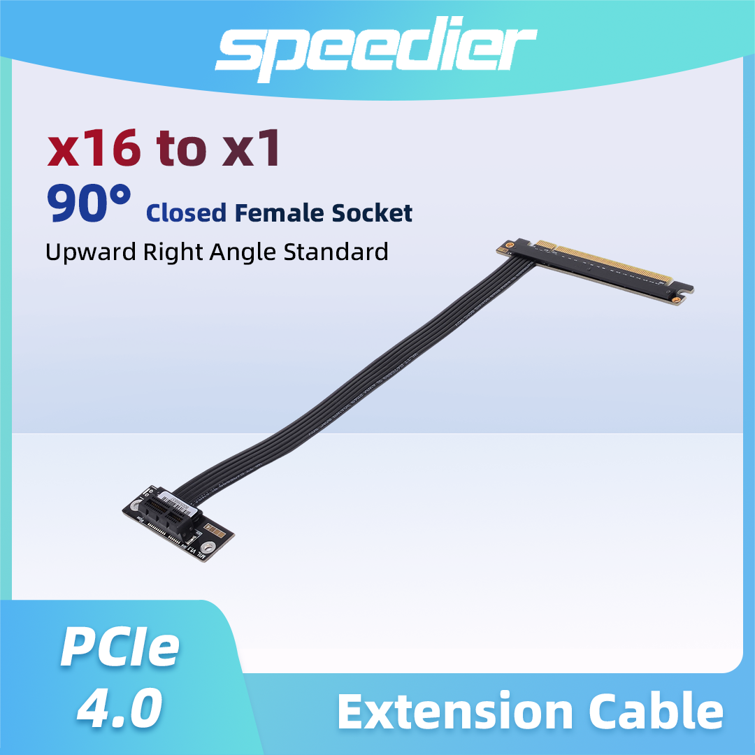 Cabo de Extensão PCIe 4.0 / 3. - Pcie 4.0 X16 Riser Cable 90 Degree avaliação e preço