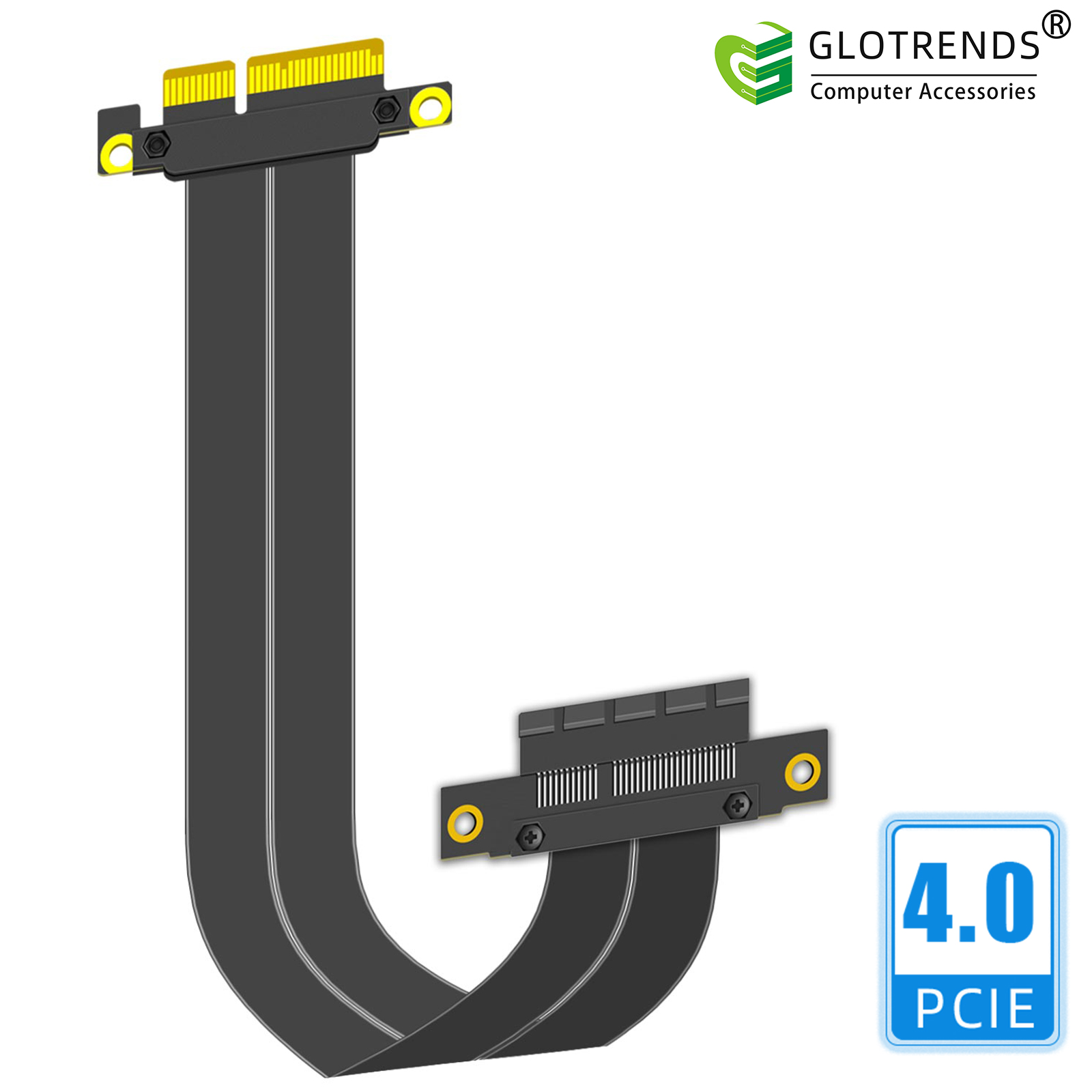 Cabo Riser PCIe 4.0 X4, Ângulo - Pcie 4.0 X16 Riser Cable 90 Degree avaliação e preço