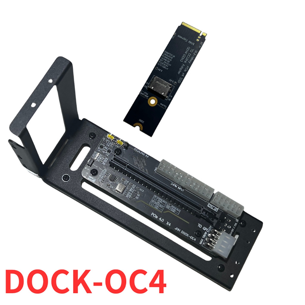 Para oculink/m.2 nvme placa gr - External Gpu Dock Pcie 4.0 Oculink avaliação e preço