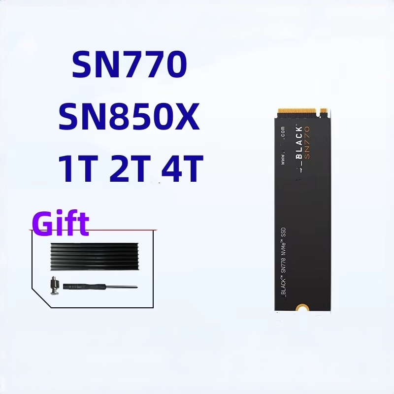 SSD Interno SN770 SN850X 1TB 2 - M.2 Nvme 4Tb Pcie 4.0 Ssd avaliação e preço
