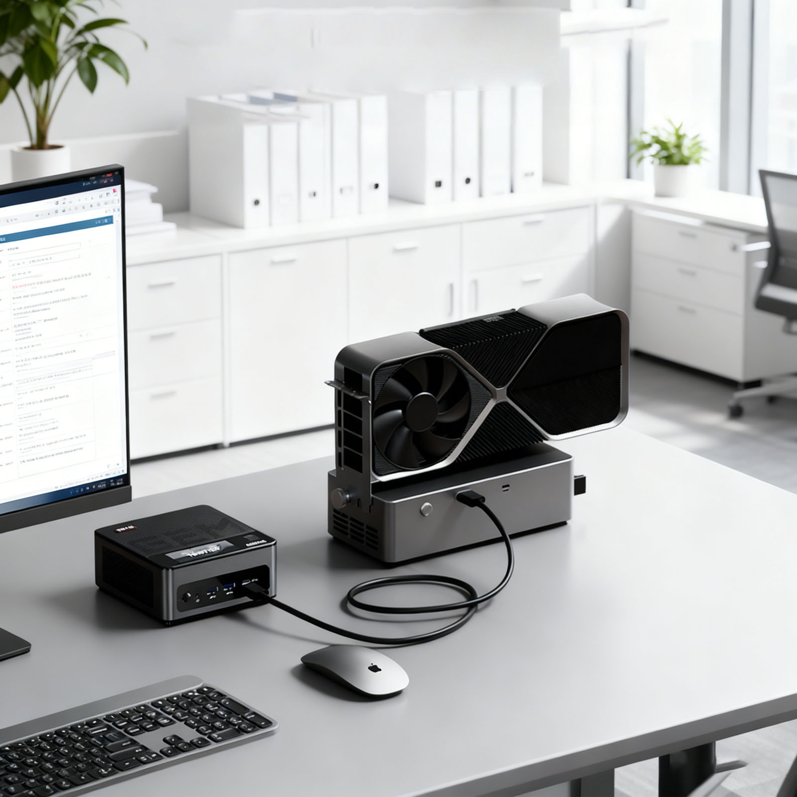 Docking Station EGPU 800W PSU  - External Gpu Dock Pcie 4.0 Oculink avaliação e preço