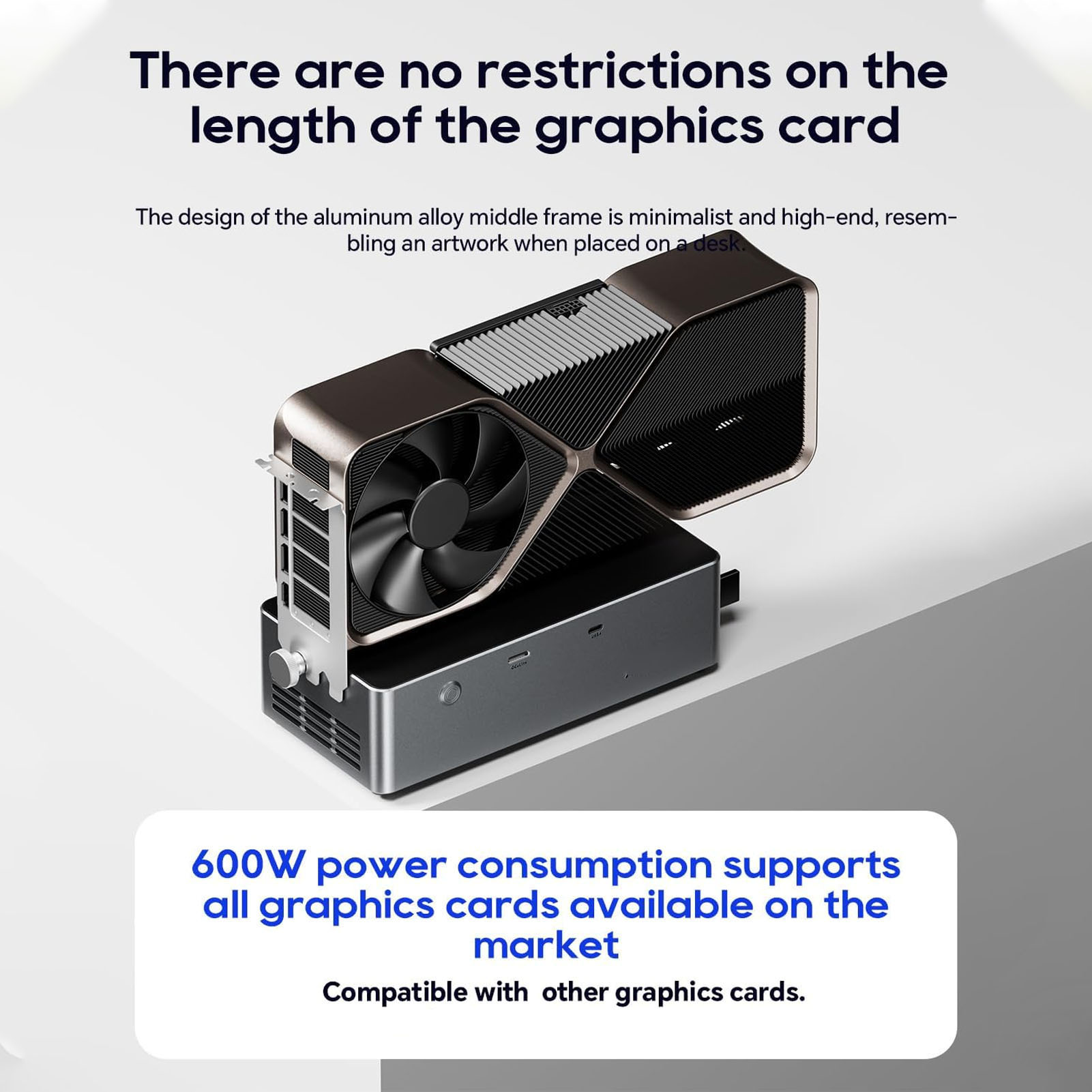 Docking Station EGPU 800W PSU  - External Gpu Dock Pcie 4.0 Oculink avaliação e preço