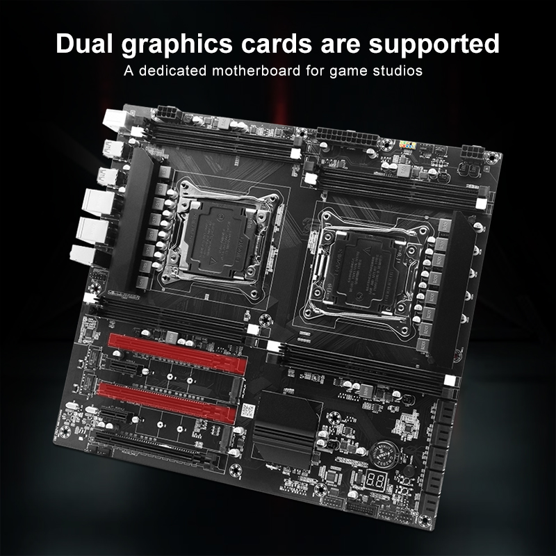 X99 placa-mãe cpu de soquete d - X99 Dual Cpu Motherboard Combo avaliação e preço