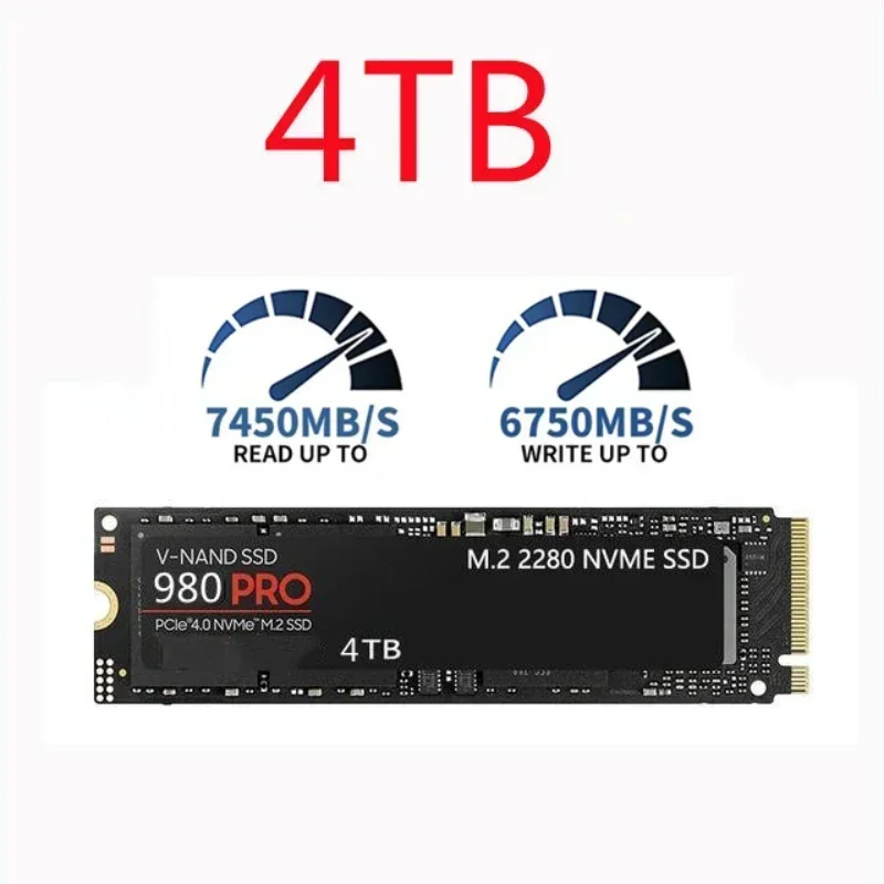 SSD 980 Pro Novo 1TB 2TB 4TB N - M.2 Nvme 4Tb Pcie 4.0 Ssd avaliação e preço