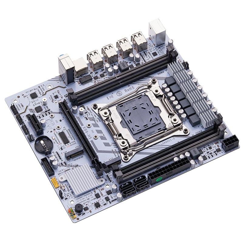 QIYIDA X99 Conjunto de placa-m - X99 Dual Cpu Motherboard Combo avaliação e preço